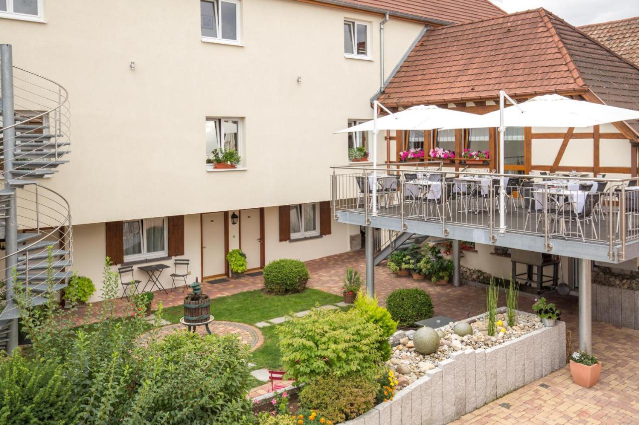 Au Soleil Hotel Wettolsheim Eksteriør billede