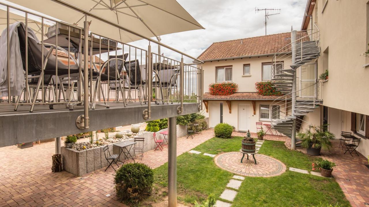 Au Soleil Hotel Wettolsheim Eksteriør billede